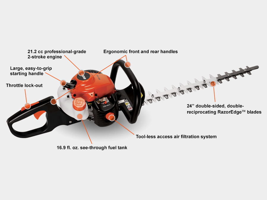 Hedge trimmers - echo hc 155 specs