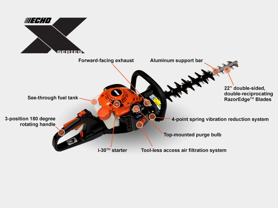 Hedge trimmers - echo hc 2210 specs
