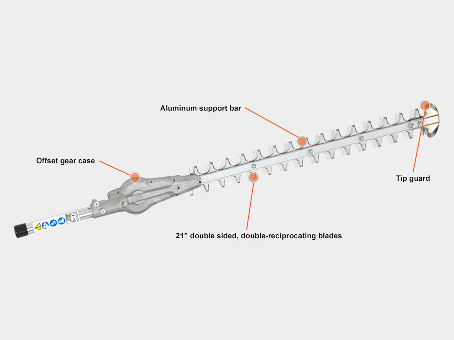 Multi attachment tools - echo pas hedge trimmer attachment