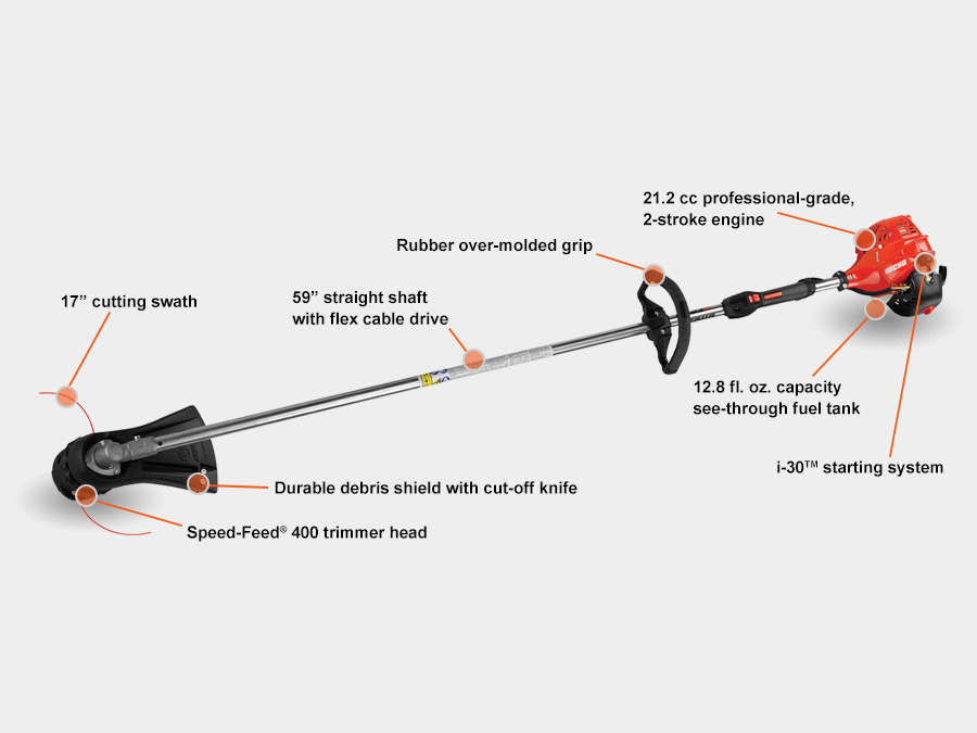 String trimmers edgers - echo srm 225