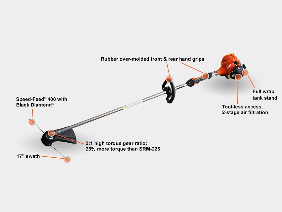 String trimmers edgers - echo srm 2320t