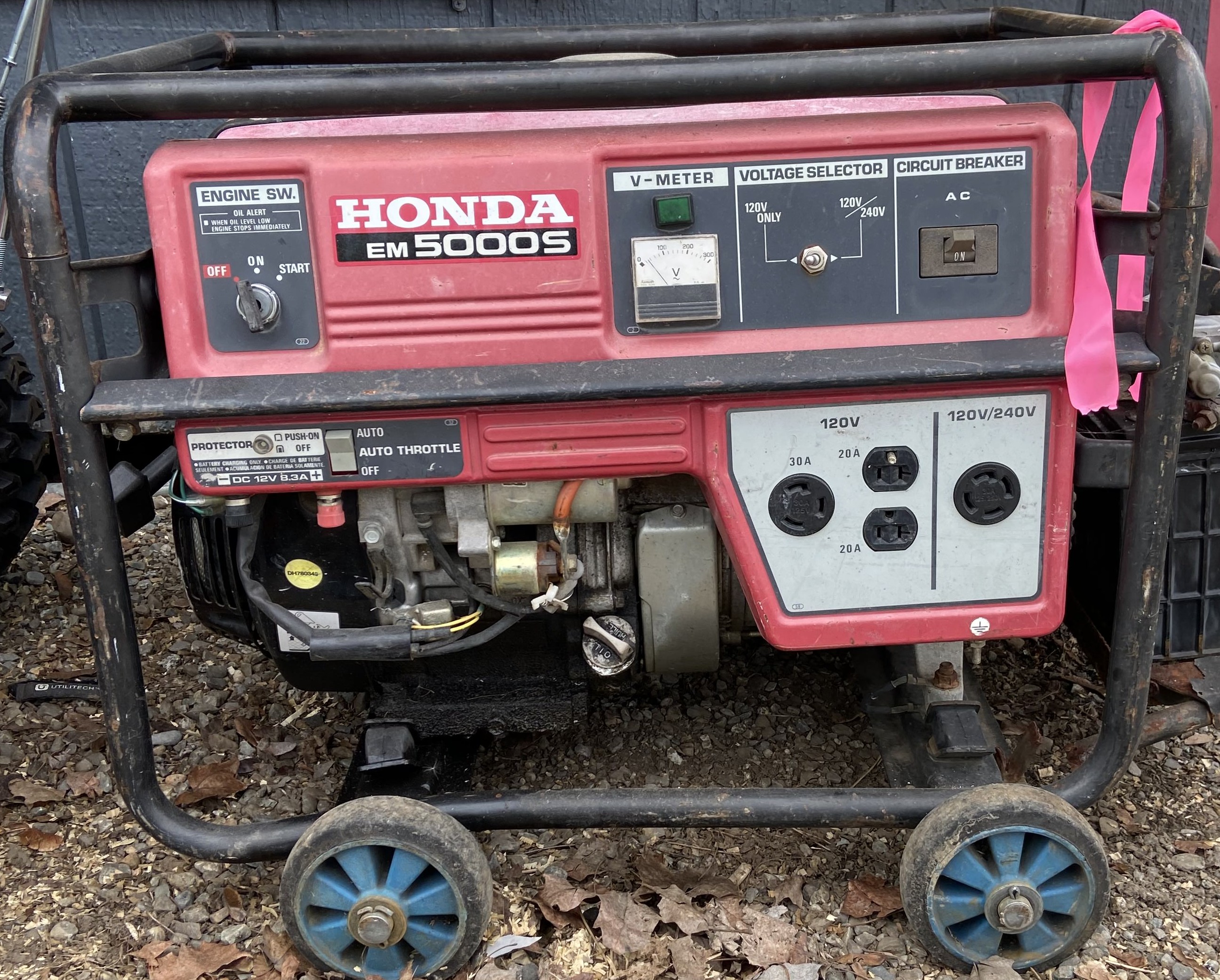 Completed Repair - honda generator completed