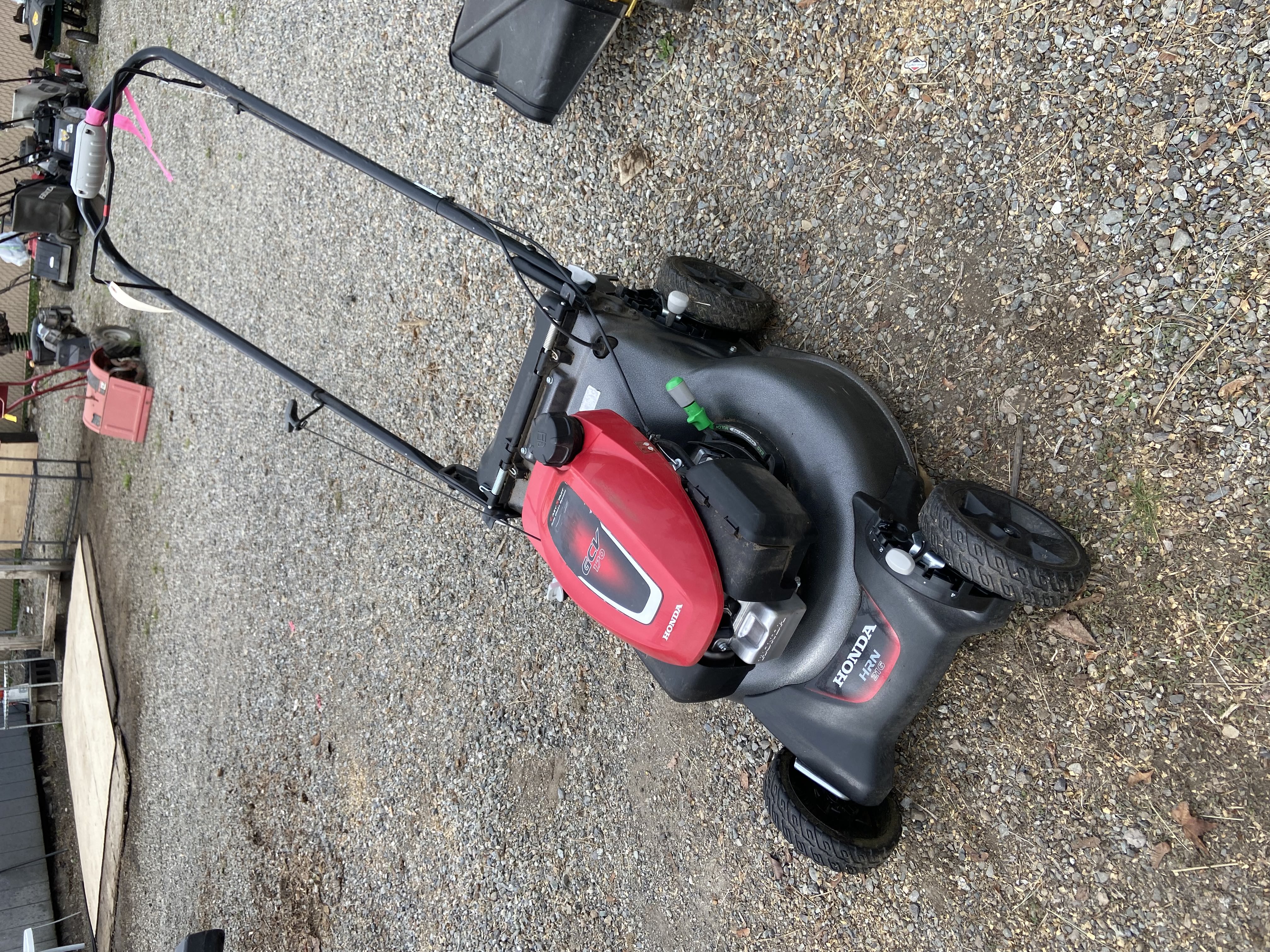 Completed Repair - honda hrn216 completed