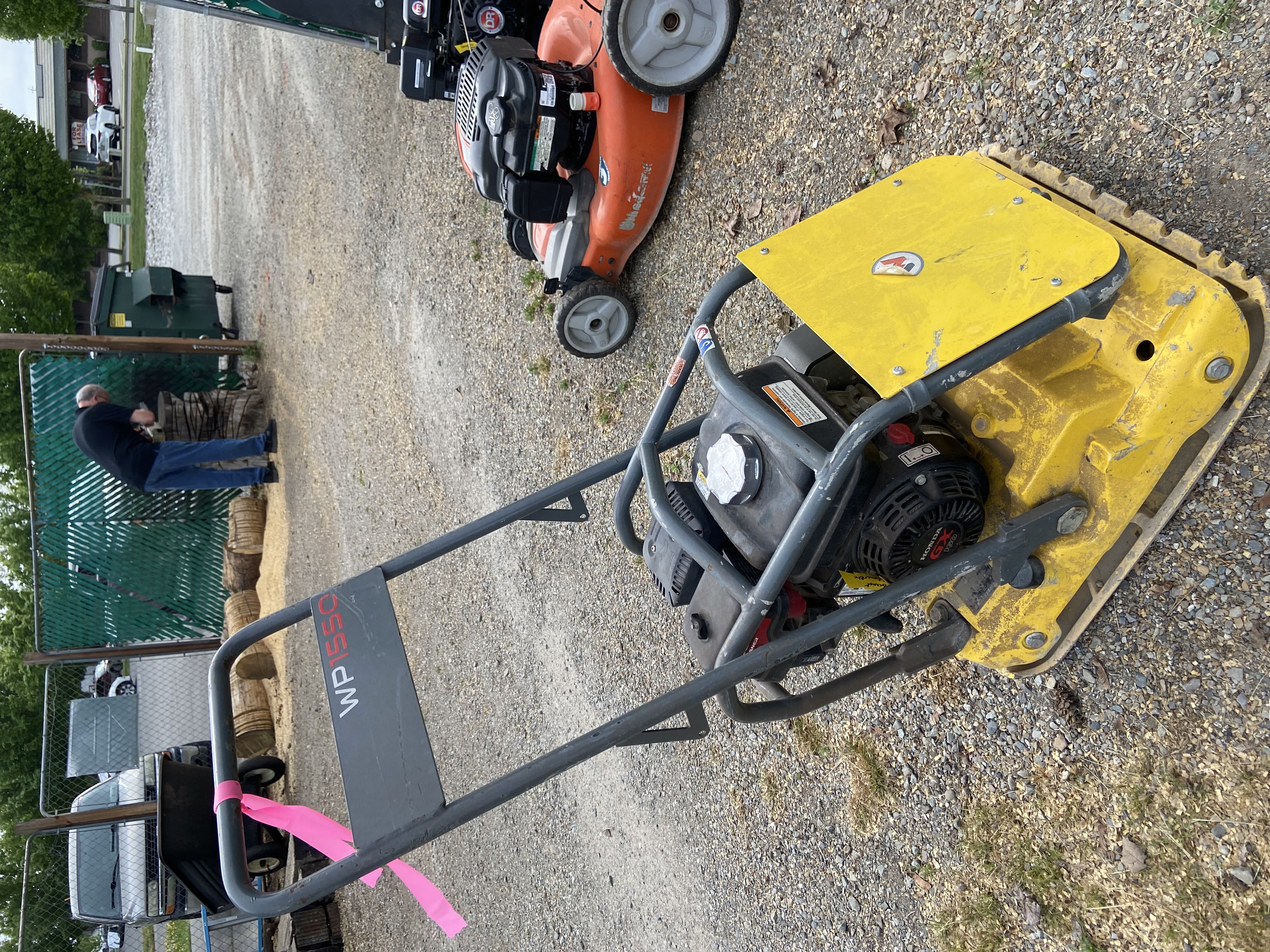 Completed Repair - wacker neuson wp1550 completed