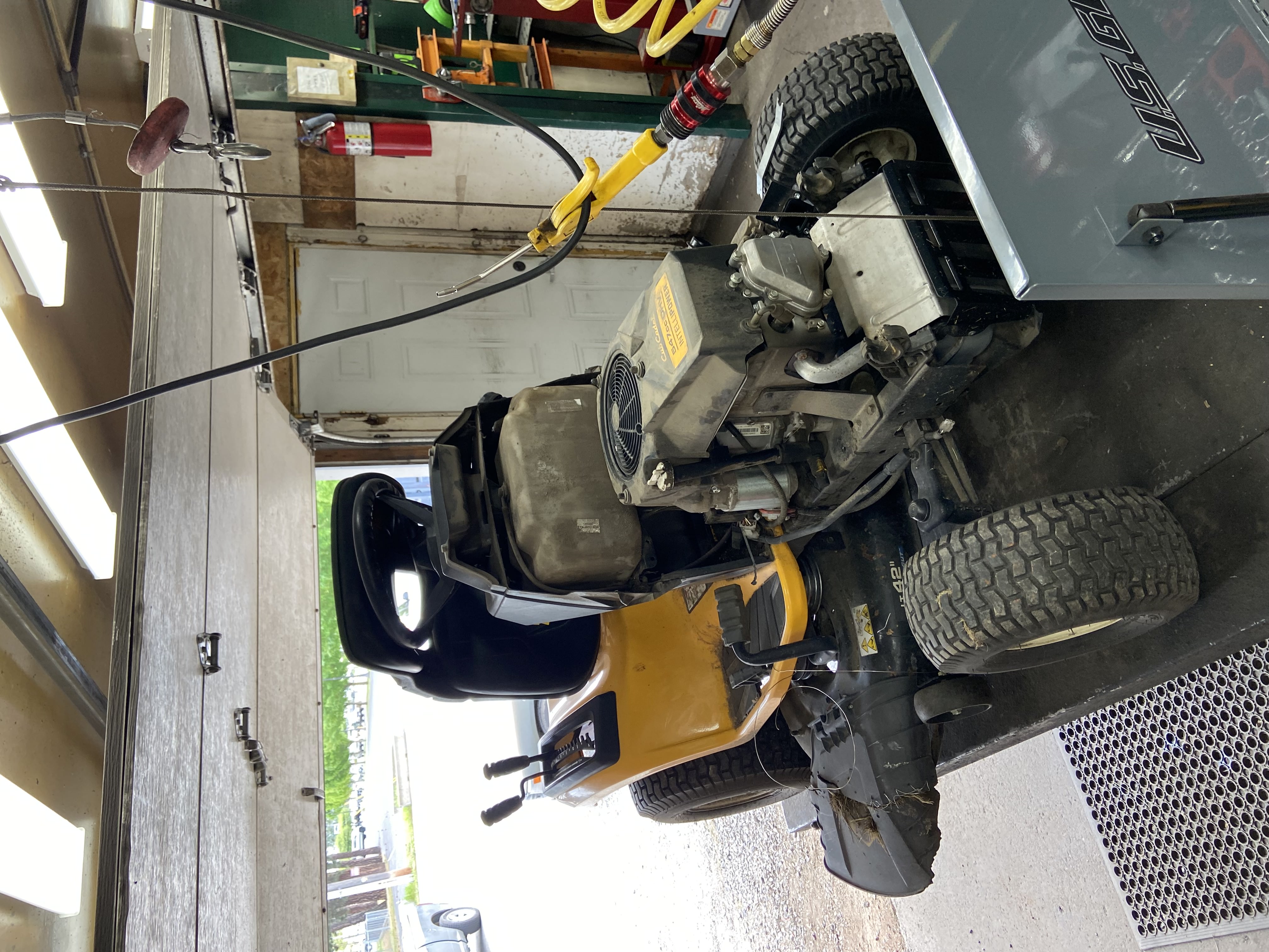 Work In Progress - cub cadet rider front right