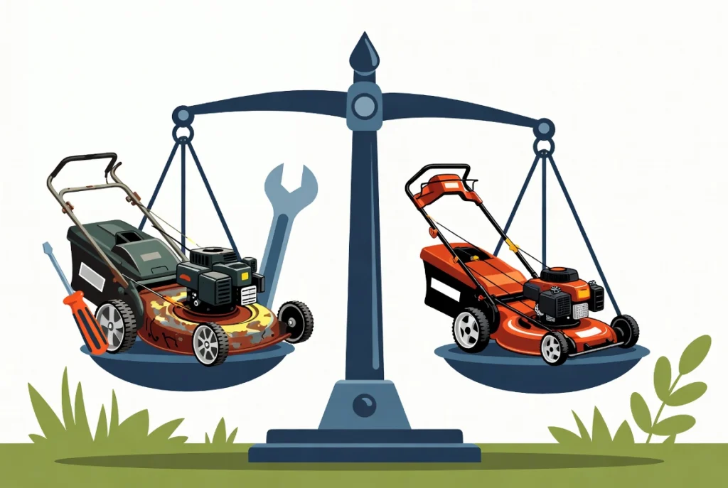repair or replace outdoor power equipment