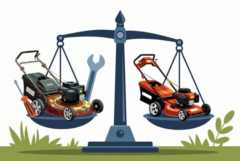 repair or replace outdoor power equipment