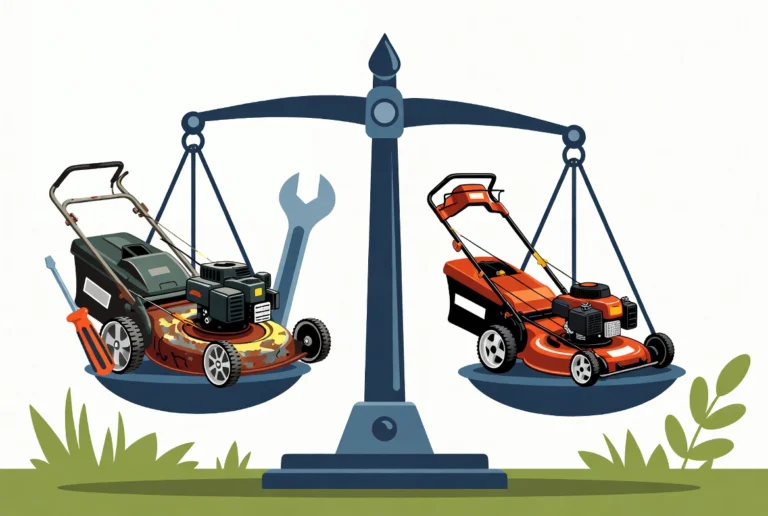 repair or replace outdoor power equipment