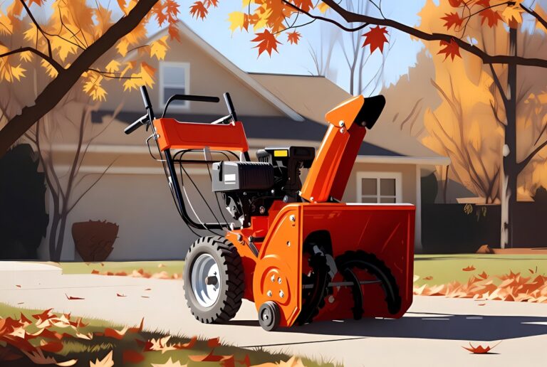 snow blower pre-season