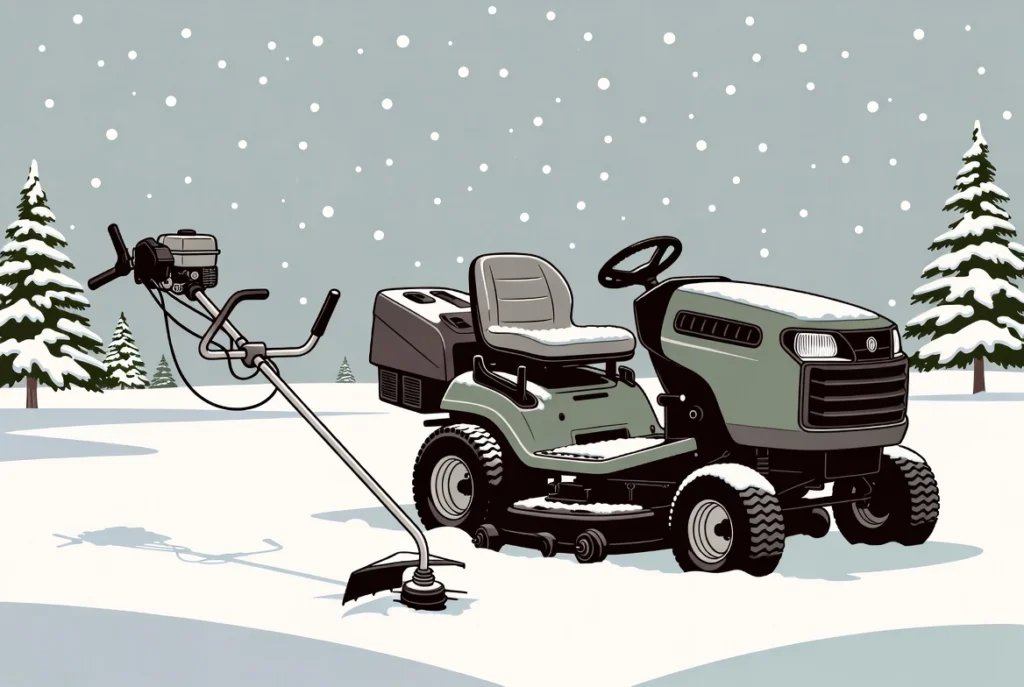 winterize outdoor power equipment