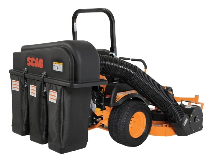 High-Capacity 3-Bag Grass Catcher